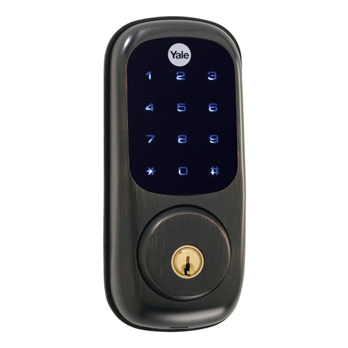 Yale Z-Wave Touch Deadbolt Bronze